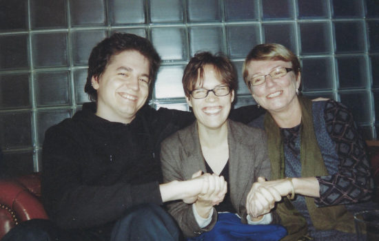 Animaatiokillan kolme puheenjohtajaa: Nick Dorra (pj 2005-2007), Laura Palosaari (Pj 2002-2004), Tini Sauvo (Pj 1999-2001)